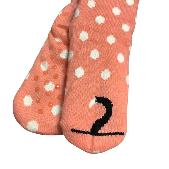 Thermal Cozy Fuzzy Black Cat Animal Sherpa Fleece-lined Non-Skid Slipper Socks - Picture 5 of 5